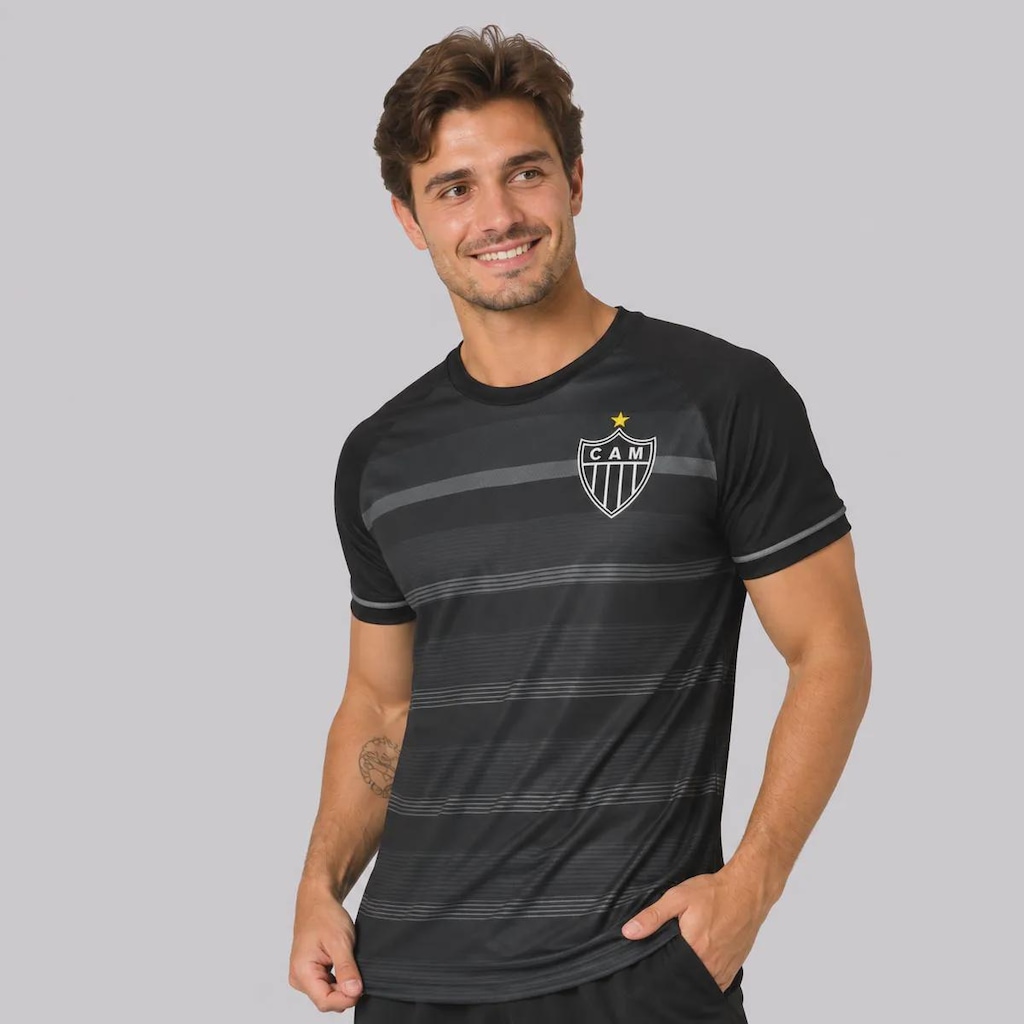 Imagem 2 do produto Camisa do Atlético Mineiro Logo Classic Masculina
