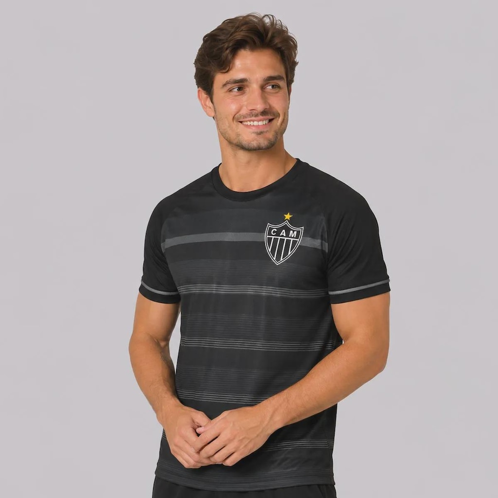 Imagem 3 do produto Camisa do Atlético Mineiro Logo Classic Masculina