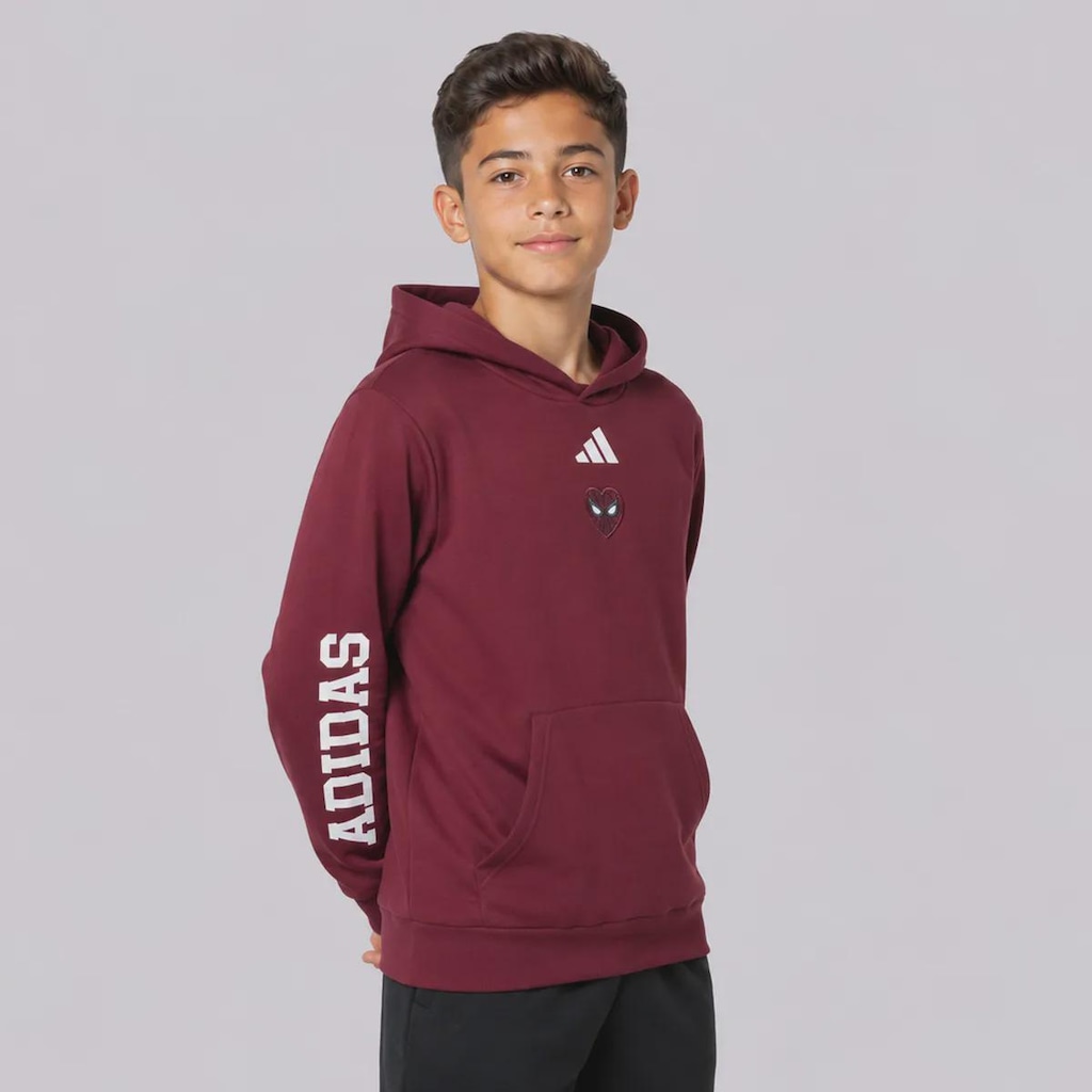 Imagem 2 do produto Blusão de Moletom adidas Homem Aranha Infantil