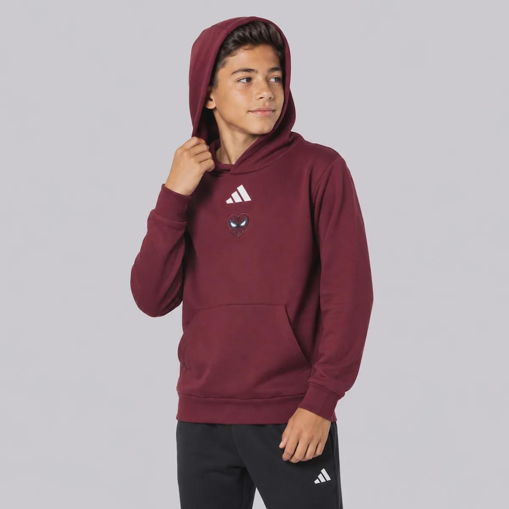 Imagem 3 do produto Blusão de Moletom adidas Homem Aranha Infantil