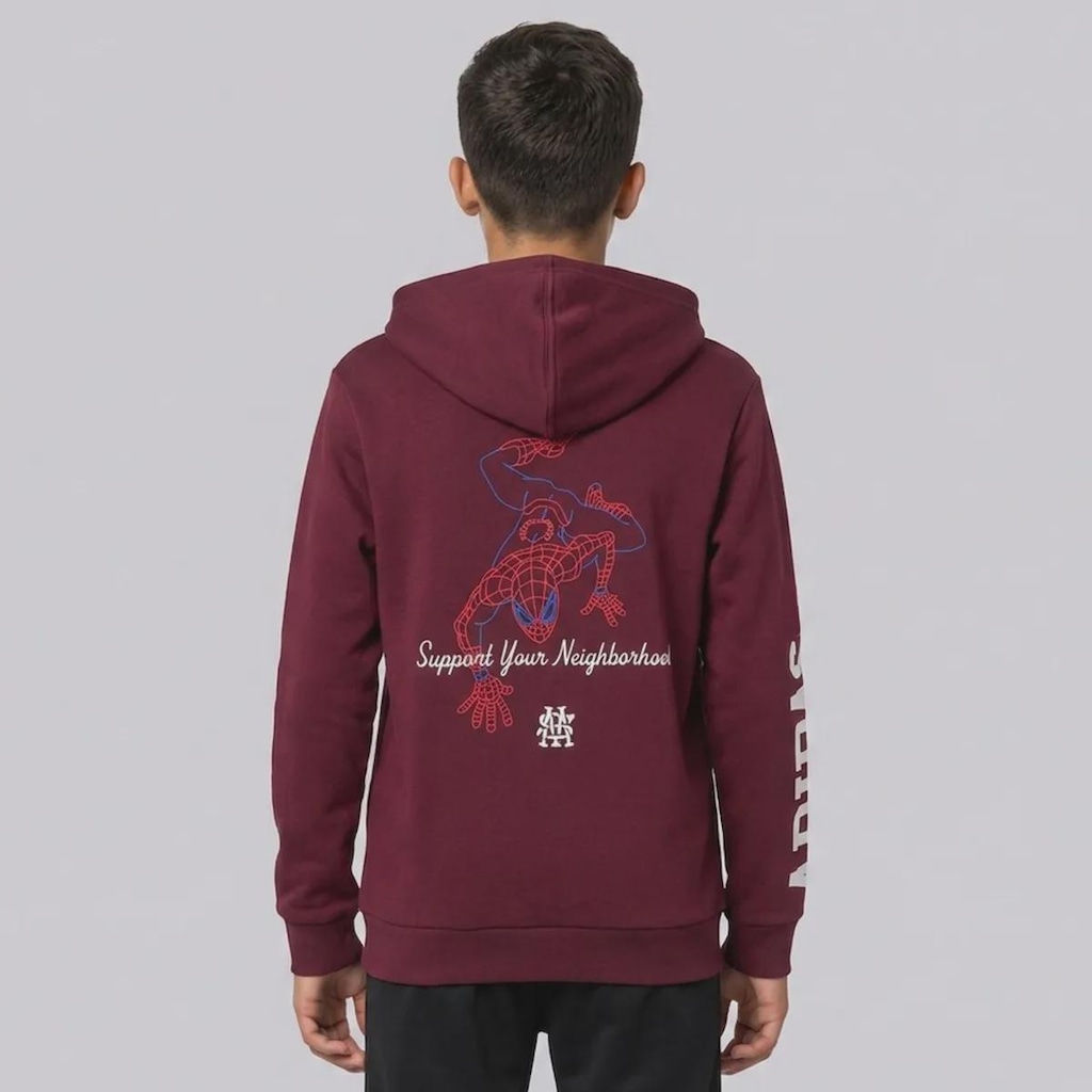 Imagem 4 do produto Blusão de Moletom adidas Homem Aranha Infantil