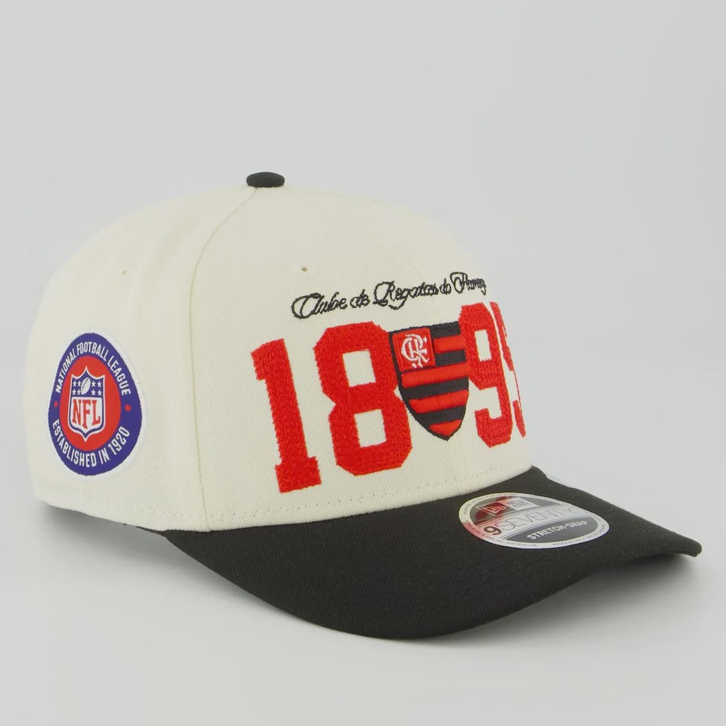 Imagem 3 do produto Boné Unissex New Era Flamengo 970 NFL Brasil Game 2026