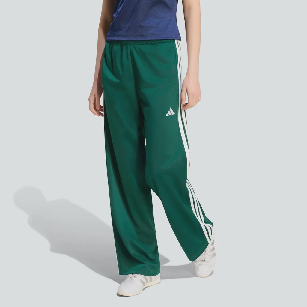 Imagem 1 do produto Calça adidas Dayready Wide Leg 3 Stripes Feminina