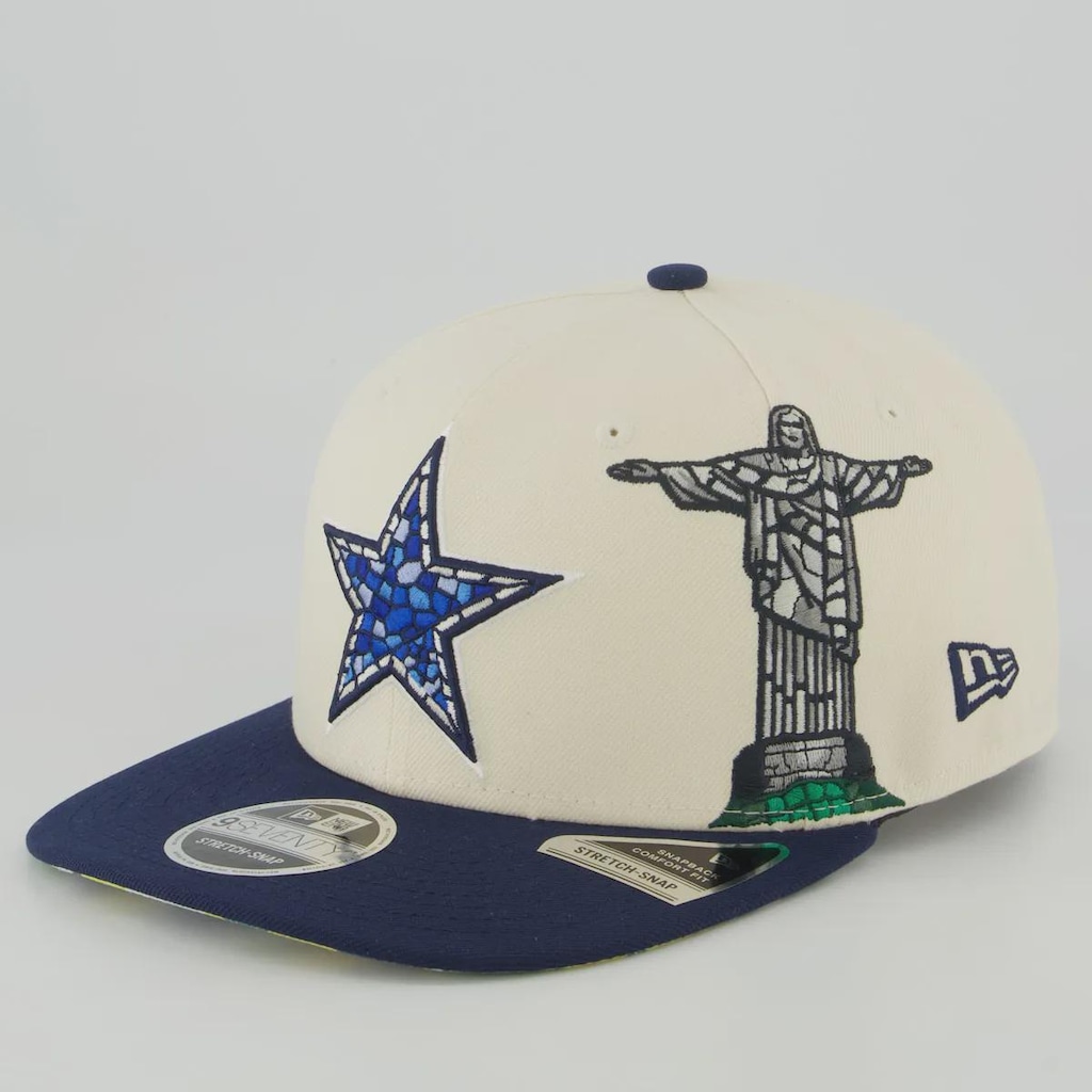 Imagem 1 do produto Boné Unissex New Era Dallas Cowboys 970 NFL Brasil Game 2026 Aba Reta
