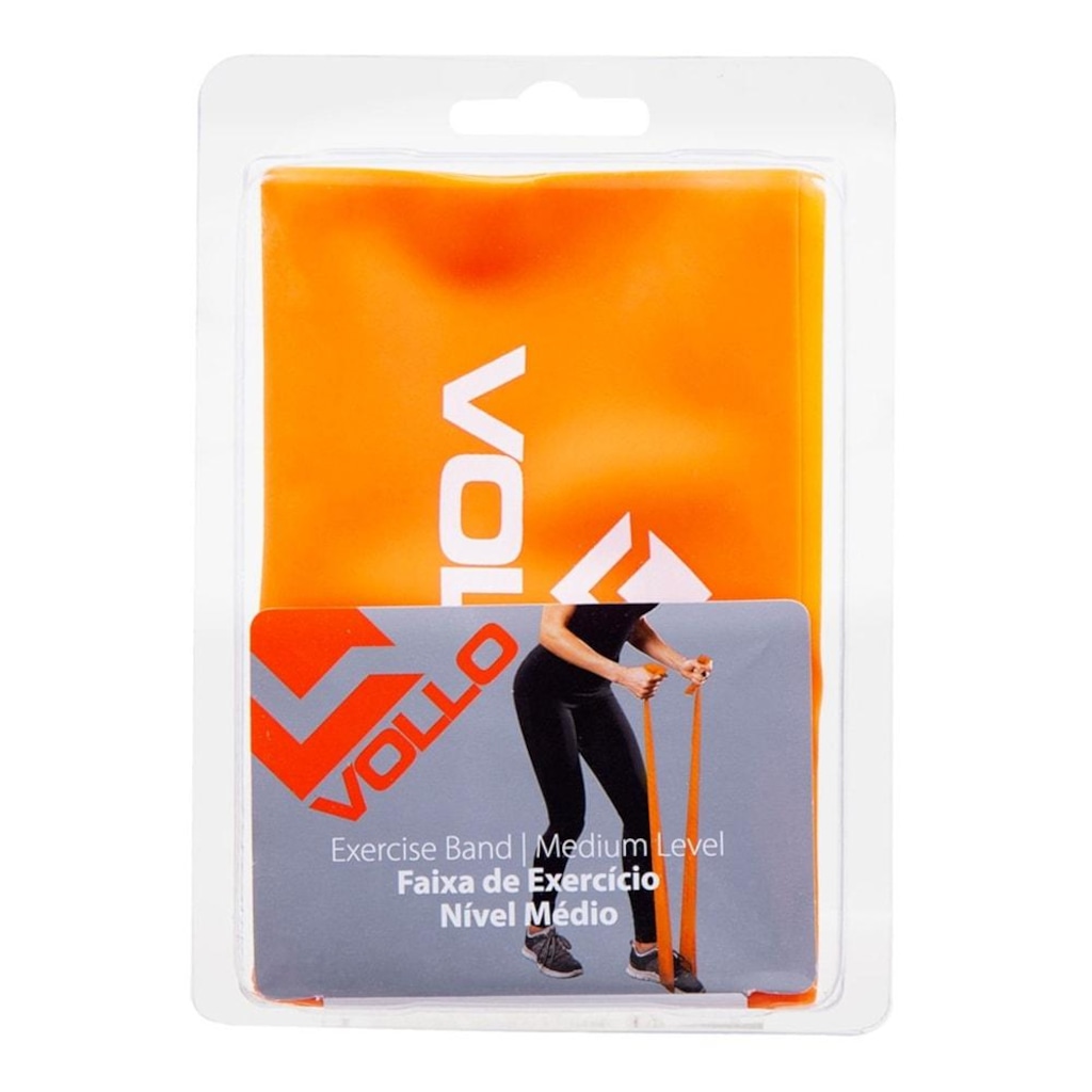 Imagem 2 do produto Faixa Elástica de Exercicio Vollo Nivel Médio VP1023