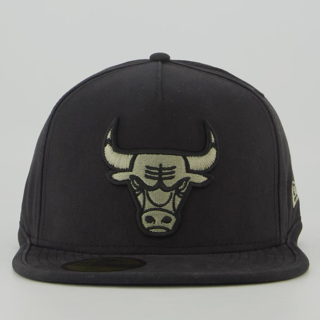 Imagem 2 do produto Boné Unissex New Era Chicago Bulls 5950 NBA Aba Reta