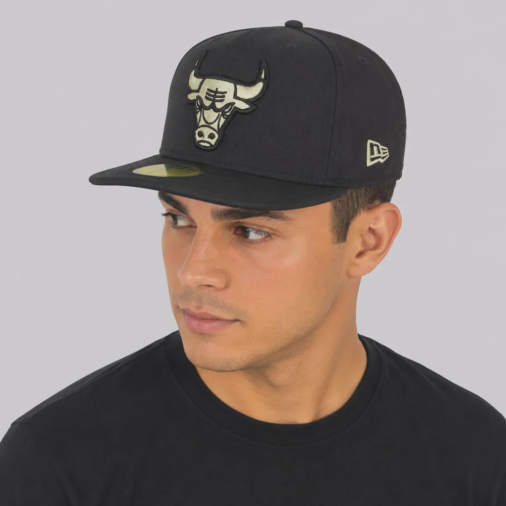 Imagem 5 do produto Boné Unissex New Era Chicago Bulls 5950 NBA Aba Reta