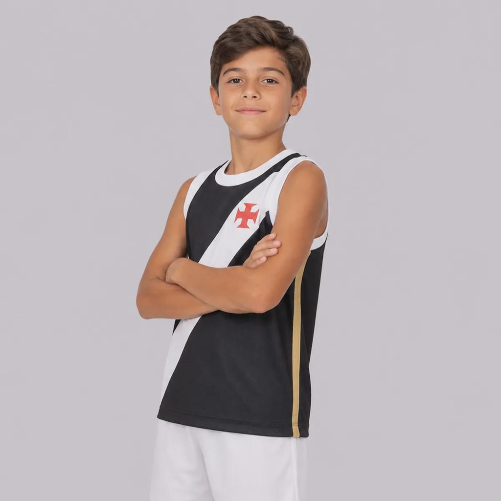 Imagem 2 do produto Camiseta Regata do Vasco Vivaz Infantil