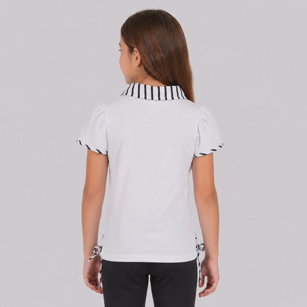 Imagem 4 do produto Camisa Polo do Corinthians Meia Malha Infantil