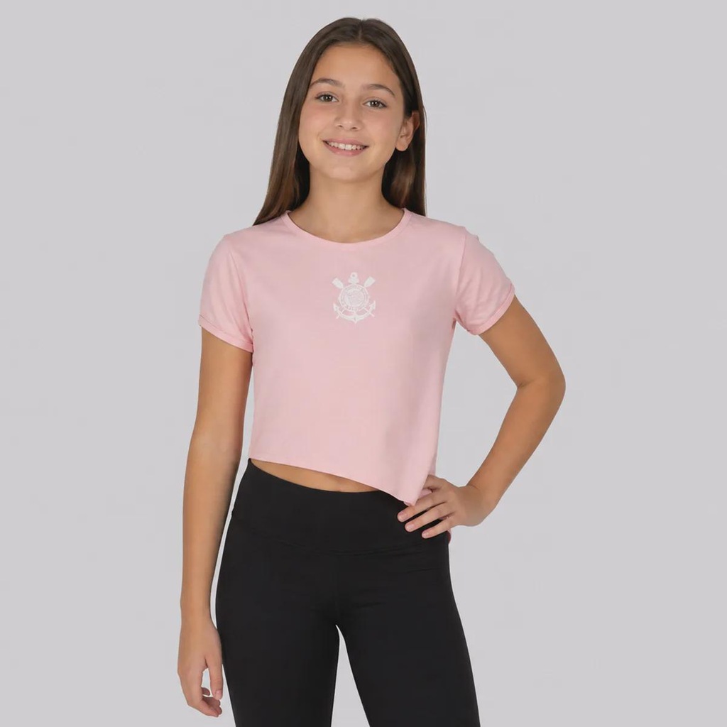 Imagem 1 do produto Cropped do Corinthians Logo Infantil