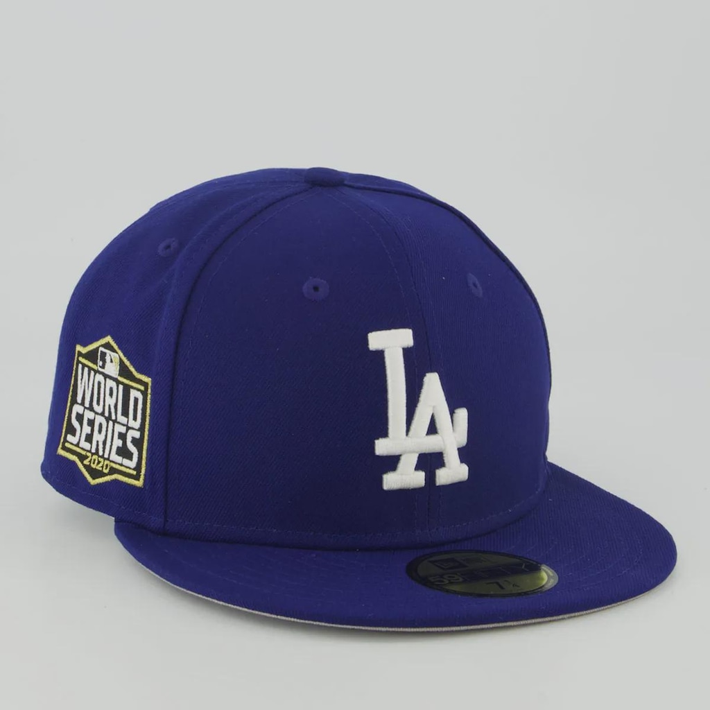Imagem 3 do produto Boné Unissex New Era Los Angeles Dodgers 5950 Classics MLB Aba Reta