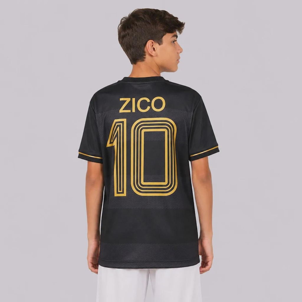 Imagem 4 do produto Camisa do Flamengo Volta Zico Infantil