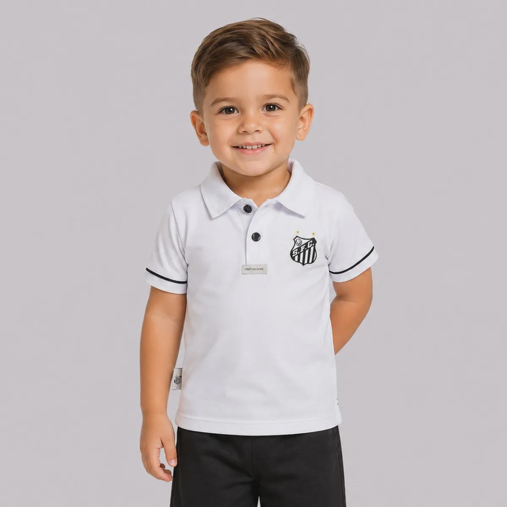 Imagem 1 do produto Camisa do Santos Polo Vivos Infantil