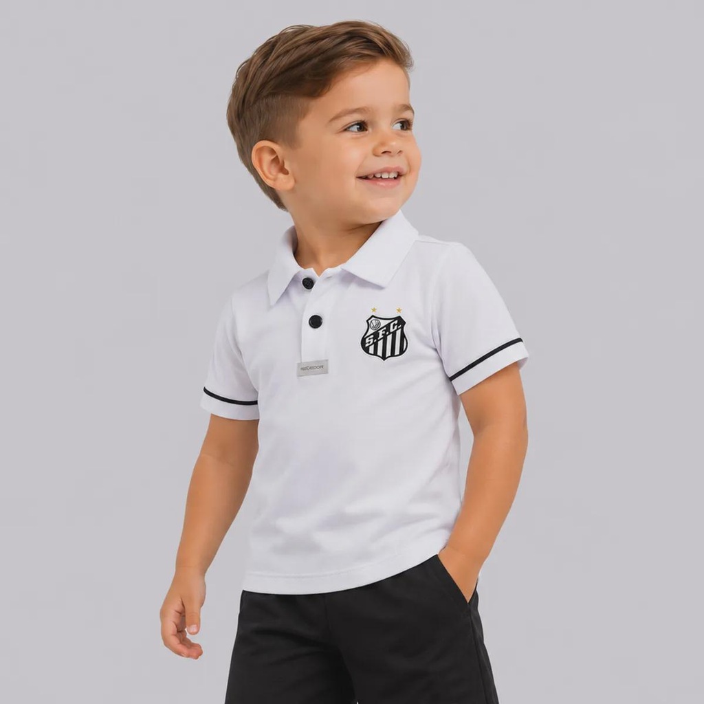 Imagem 3 do produto Camisa do Santos Polo Vivos Infantil