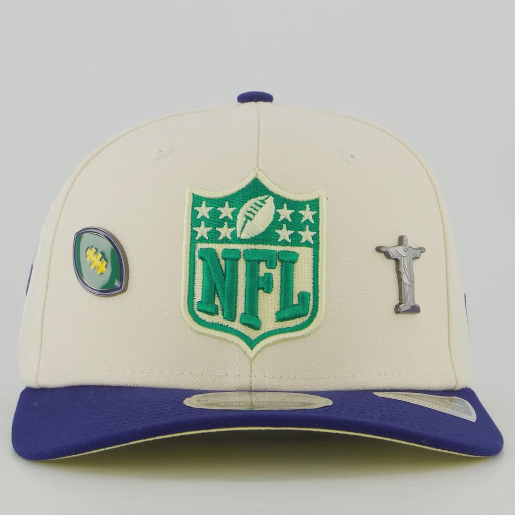 Imagem 2 do produto Boné Unissex New Era NFL Brasil Game 2026 Logo 970 Aba Reta