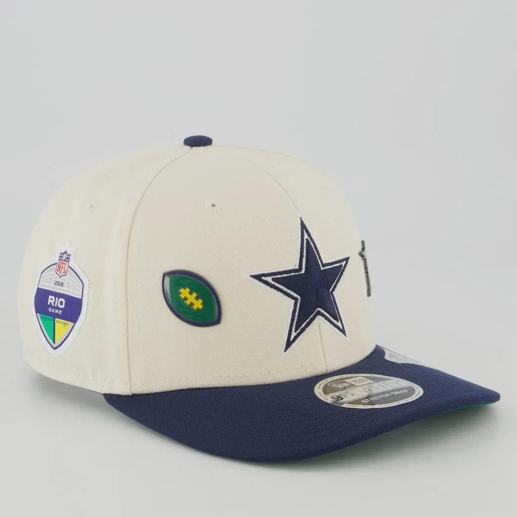 Imagem 3 do produto Boné Unissex New Era Dallas Cowboys 970 NFL Brasil Game 2026 Aba Curva