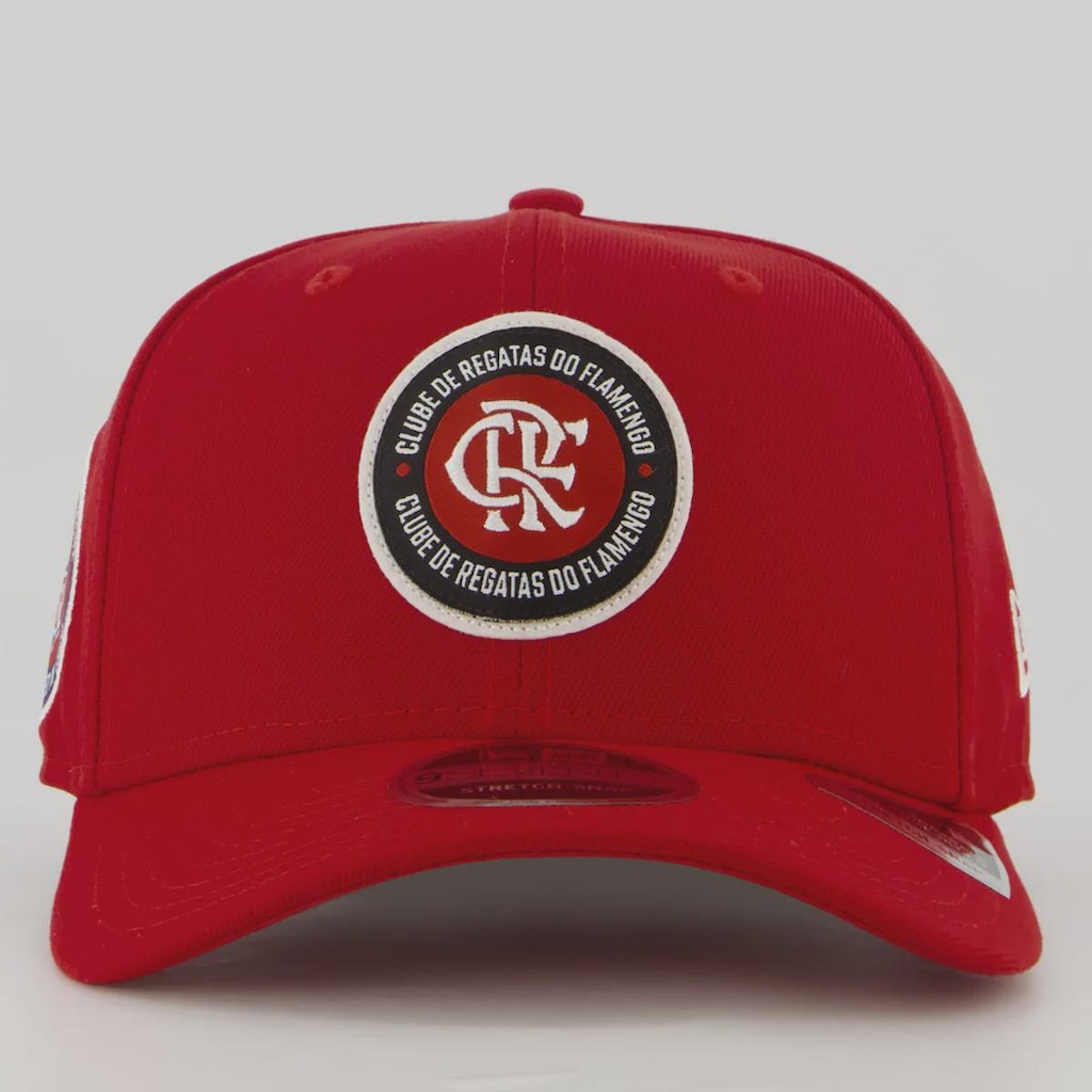 Imagem 2 do produto Boné Unissex New Era Flamengo 970 NFL Brasil Game 2026 Badge Aba Curva