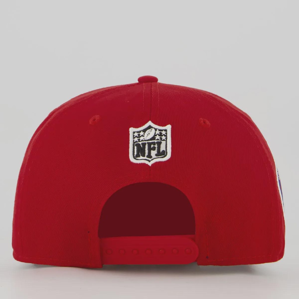 Imagem 4 do produto Boné Unissex New Era Flamengo 970 NFL Brasil Game 2026 Badge Aba Curva