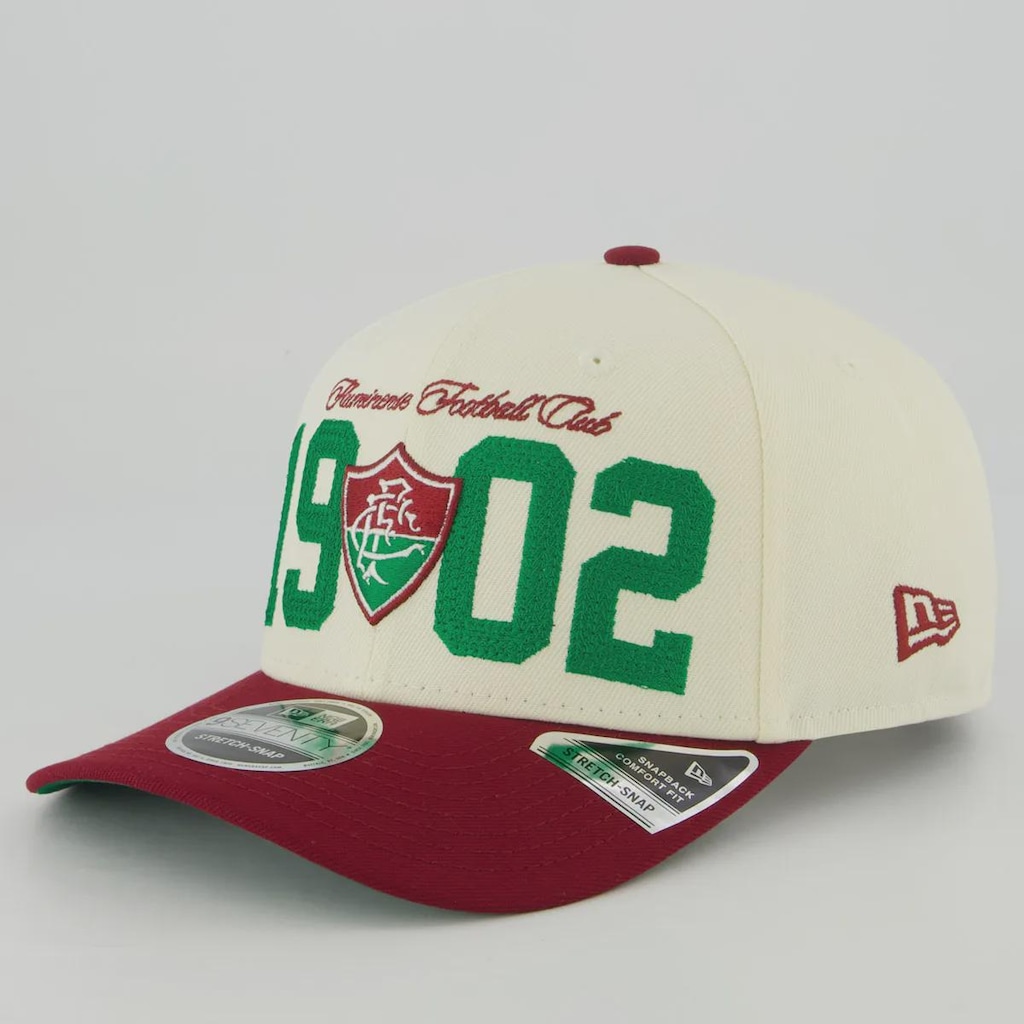 Imagem 1 do produto Boné Unissex New Era Fluminense 970 NFL Brasil Game 2026 1902 Aba Curva