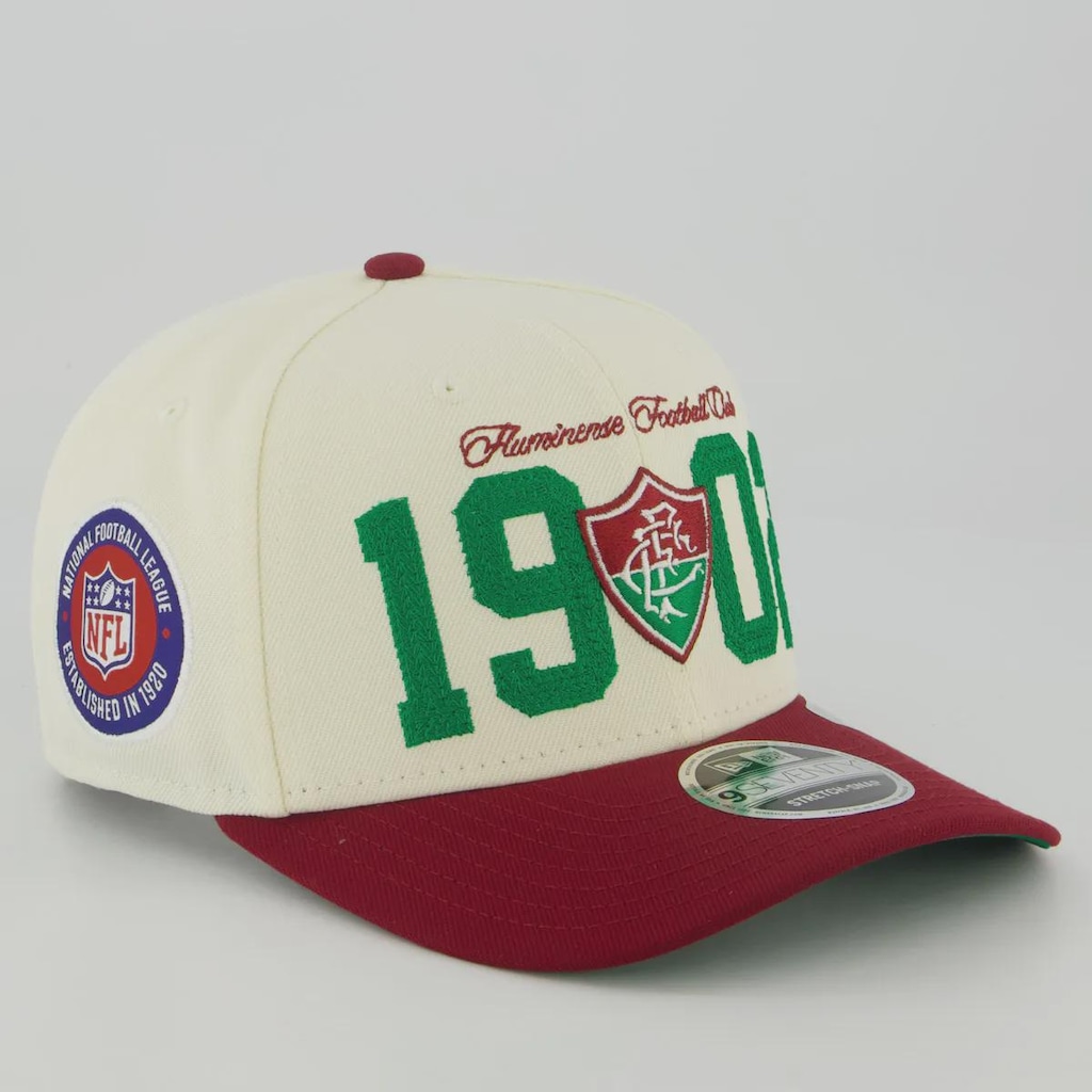 Imagem 3 do produto Boné Unissex New Era Fluminense 970 NFL Brasil Game 2026 1902 Aba Curva