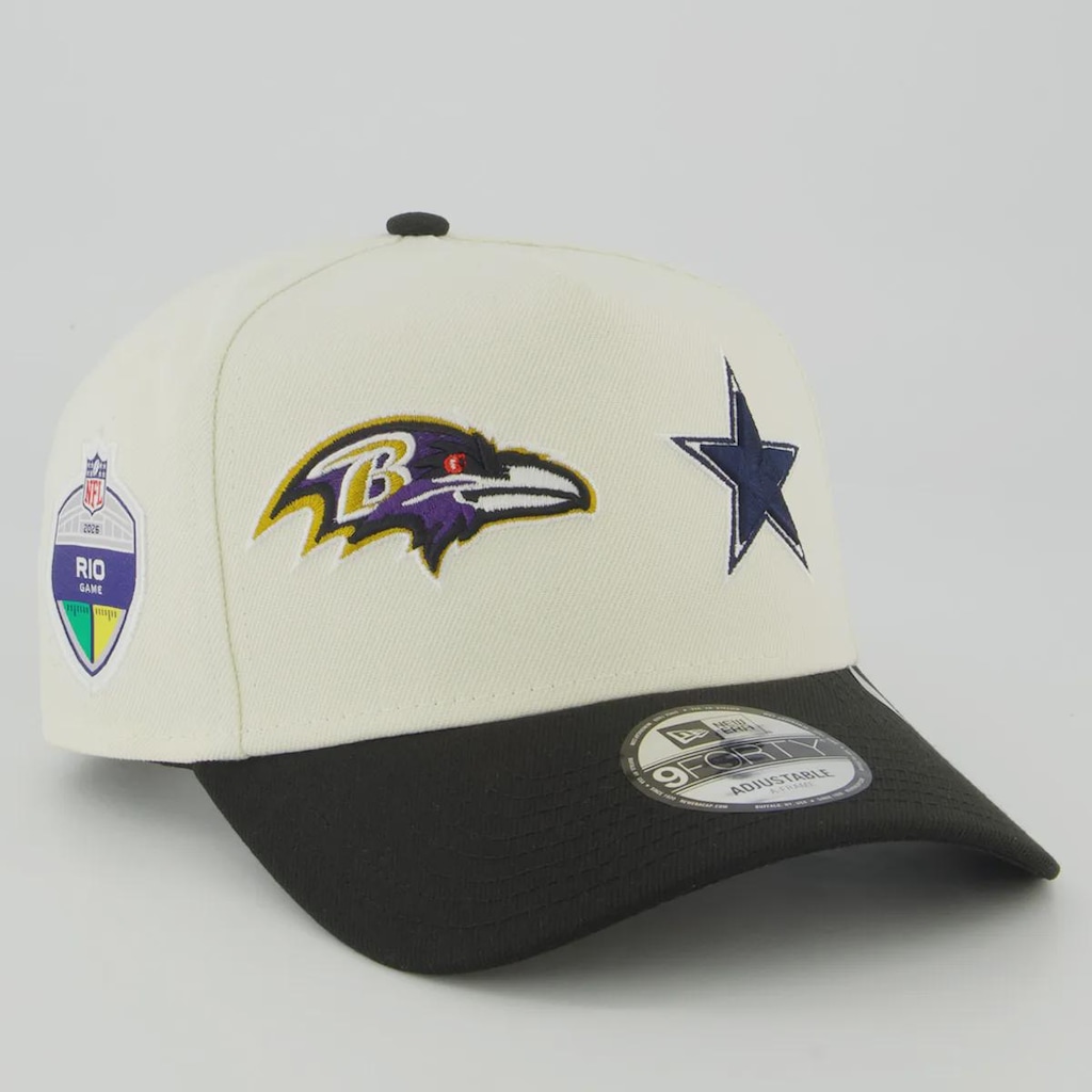 Imagem 3 do produto Boné Unissex New Era NFL Brasil Game 2026 940 Dual Aba Curva