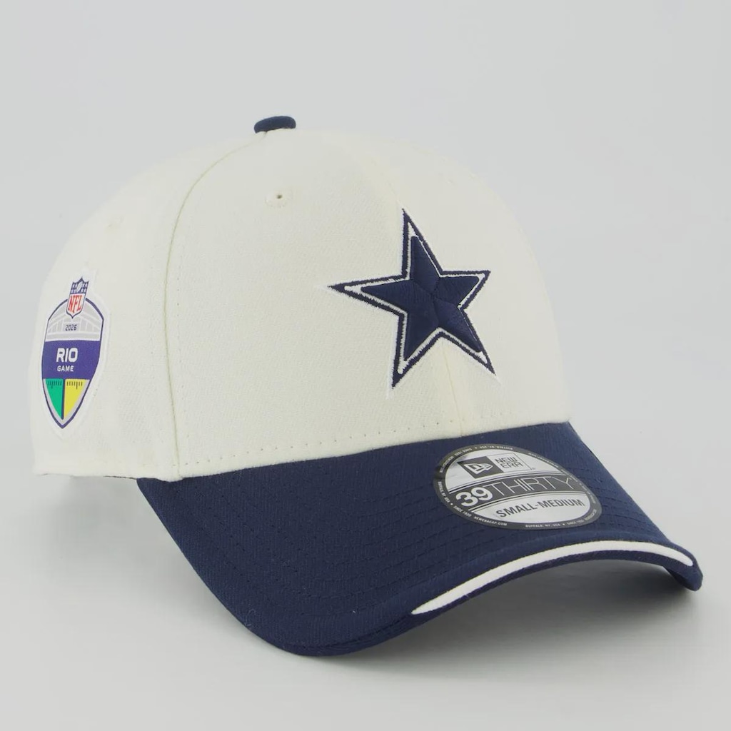 Imagem 3 do produto Boné Unissex New Era Dallas Cowboys 3930 NFL Brasil Game 2026 Aba Curva