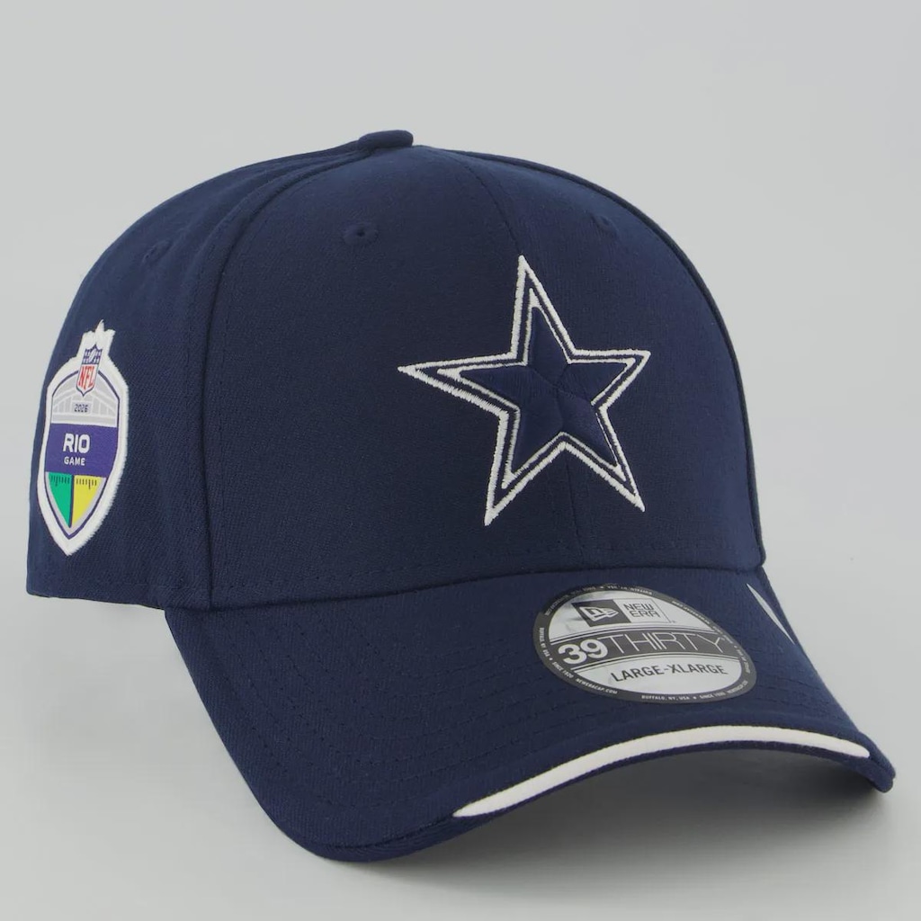 Imagem 3 do produto Boné Unissex New Era Dallas Cowboys 3930 NFL Brasil Game 2026 Aba Curva