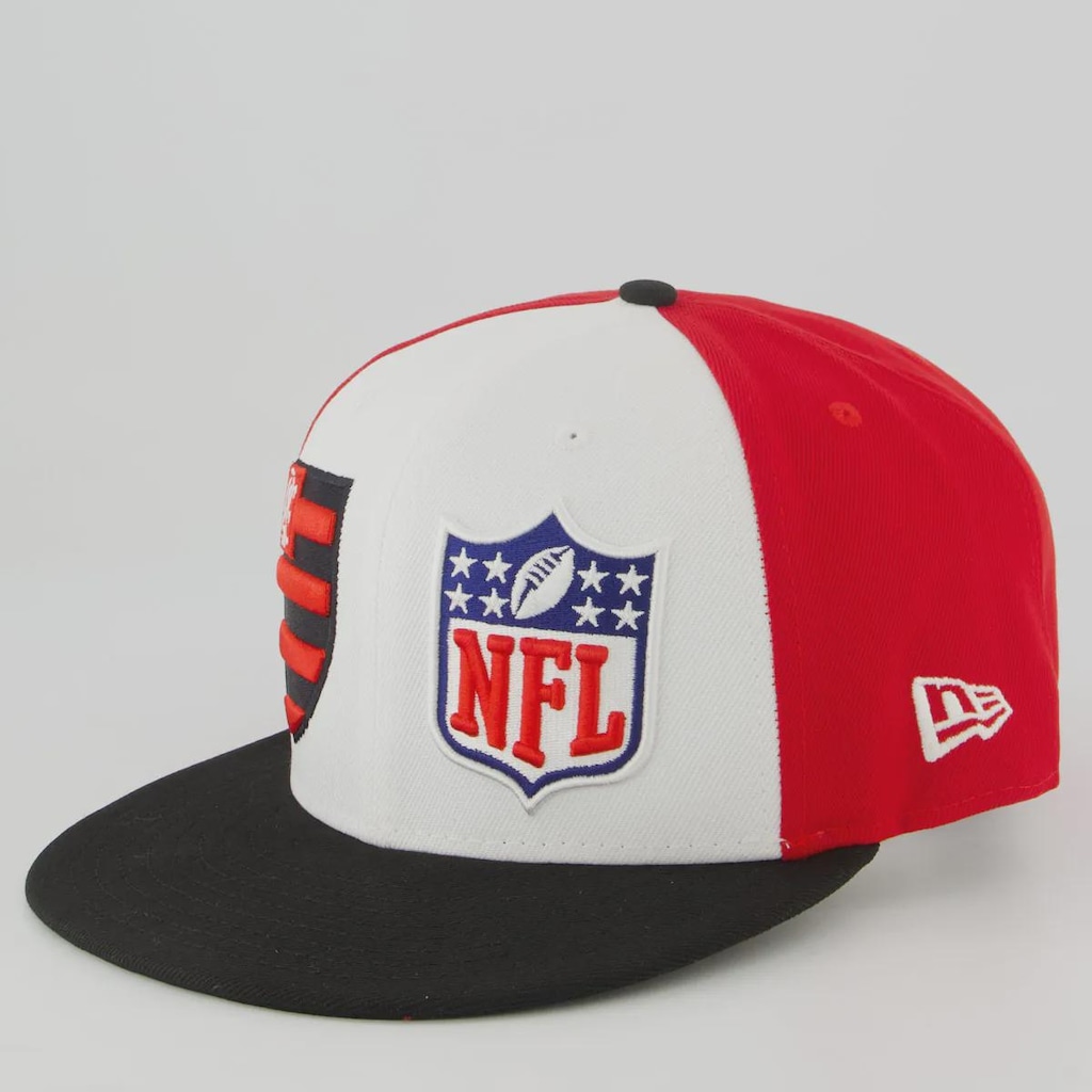 Imagem 1 do produto Boné Unissex New Era Flamengo 5950 NFL Brasil Game 2026 Dual Aba Reta