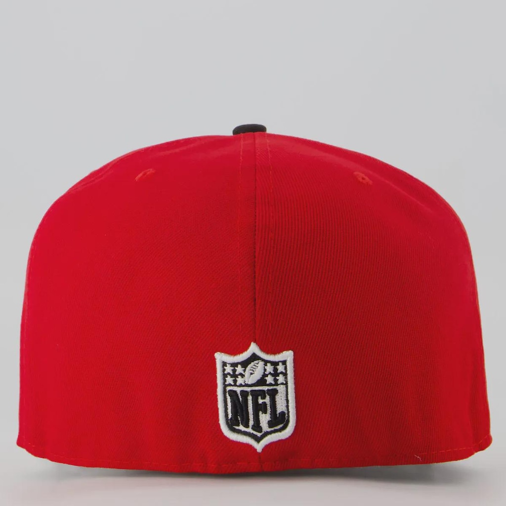 Imagem 4 do produto Boné Unissex New Era Flamengo 5950 NFL Brasil Game 2026 Dual Aba Reta