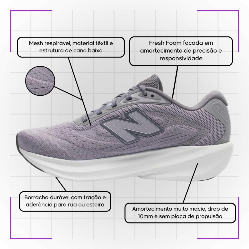 Imagem 3 do produto Tênis Feminino New Balance Fresh Foam 680V9