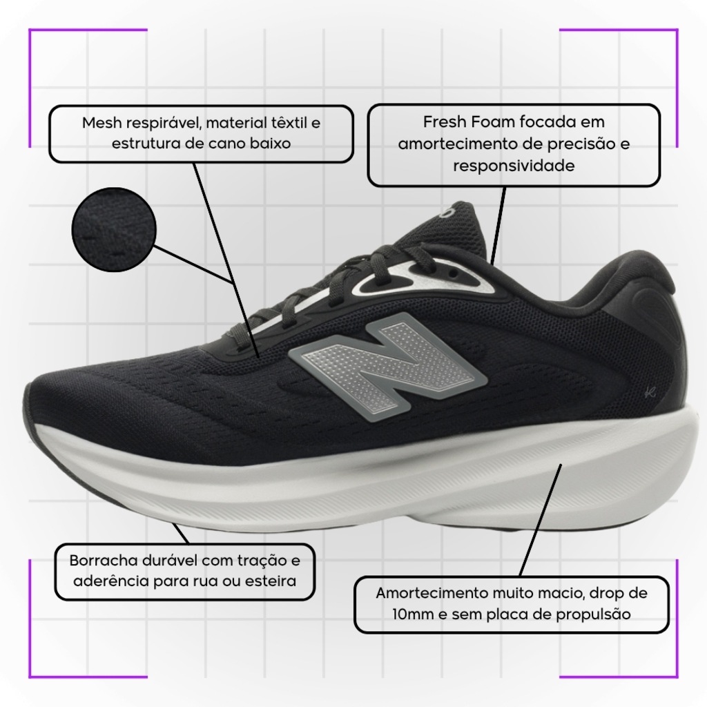 Imagem 3 do produto Tênis Feminino New Balance Fresh Foam 680V9