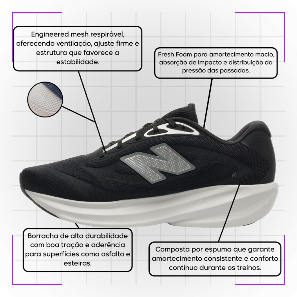 Imagem 3 do produto Tênis Masculino New Balance Fresh Foam 680V9
