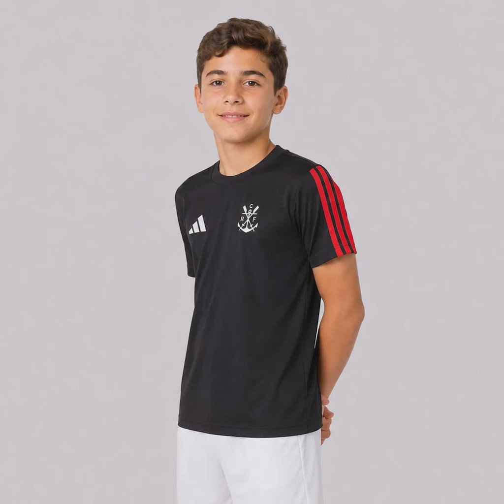 Imagem 2 do produto Camisa do Flamengo Escudo adidas Infantil