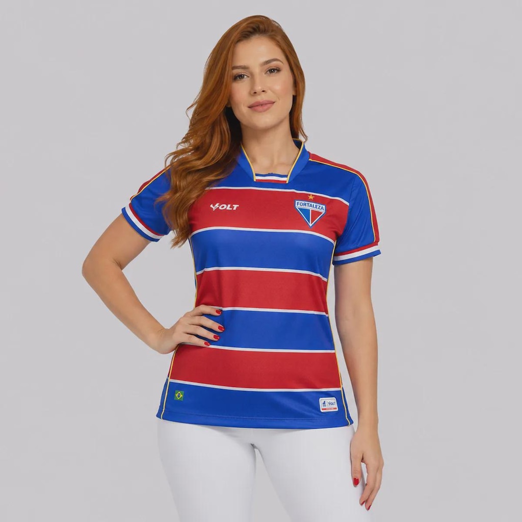 Imagem 1 do produto Camisa do Fortaleza I 26/27 Volt Feminina