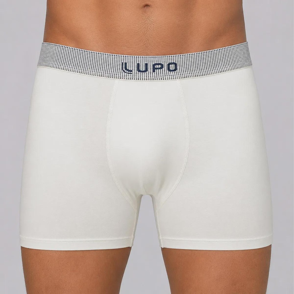 Imagem 1 do produto Cueca Boxer Lupo Algodão Com Elastano - Adulto