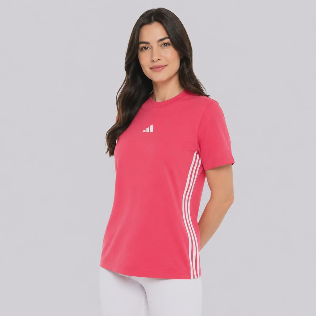Imagem 2 do produto Camiseta adidas Essentials 3 Stripes Feminina