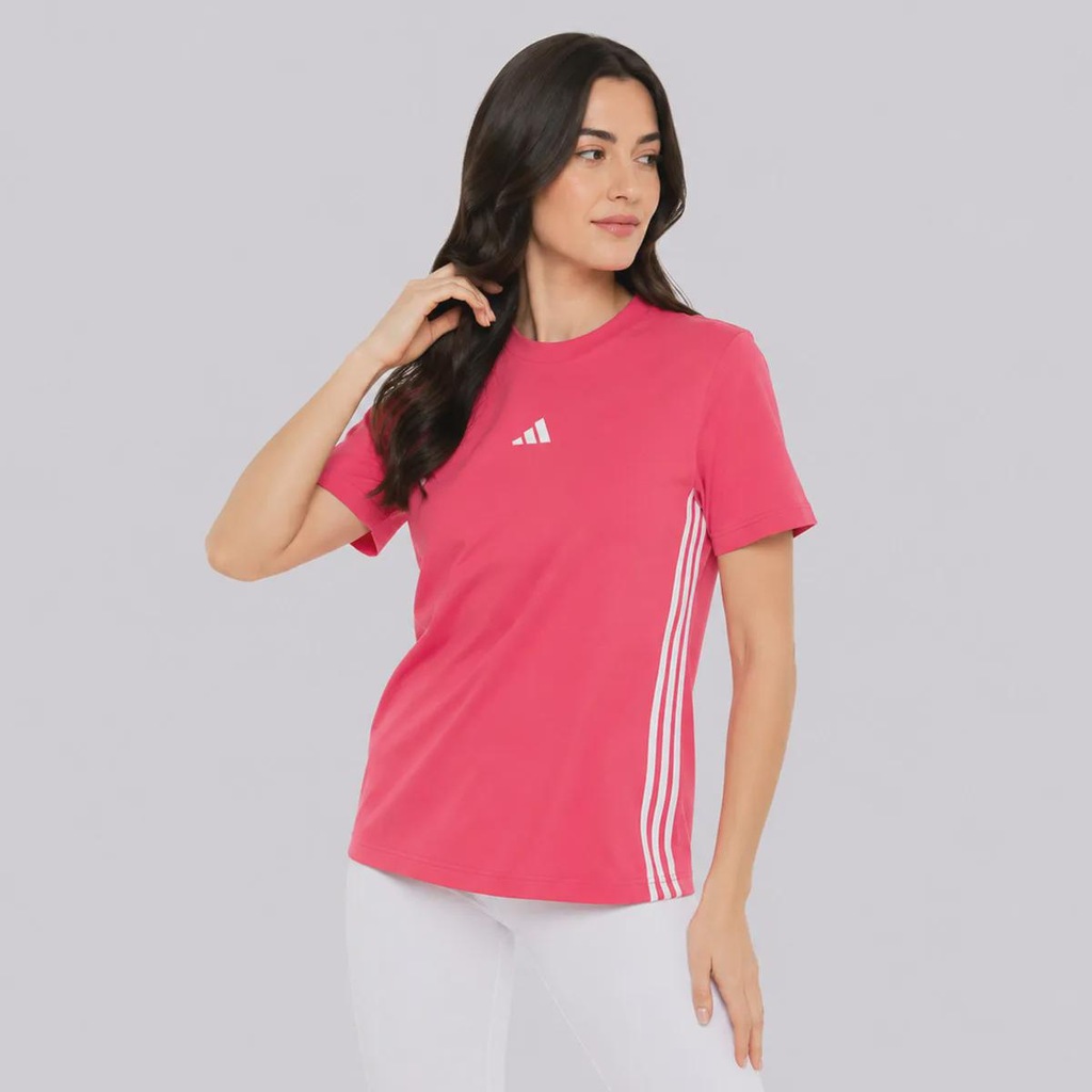 Imagem 3 do produto Camiseta adidas Essentials 3 Stripes Feminina