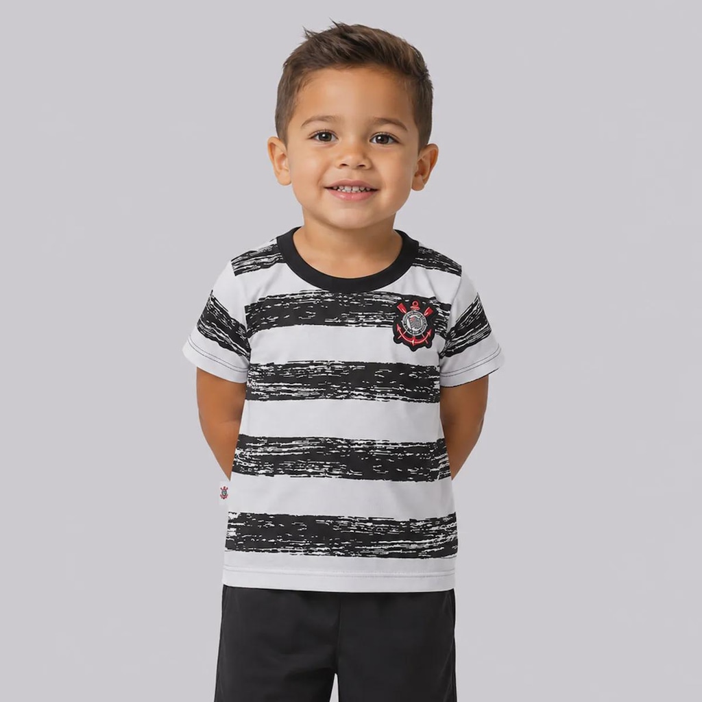 Imagem 1 do produto Camisa do Corinthians Pincelada Infantil