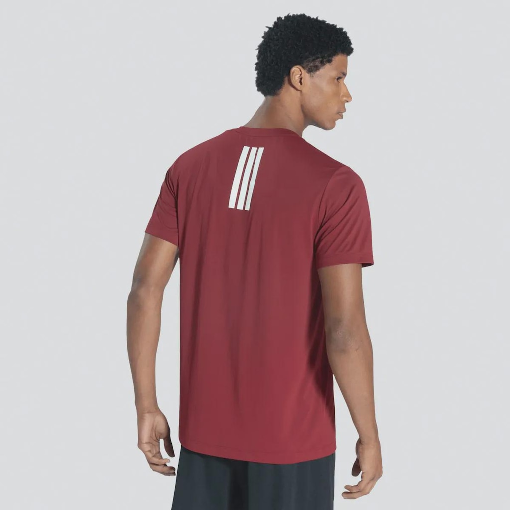 Imagem 2 do produto Camiseta adidas Treino 3 Listras Masculina