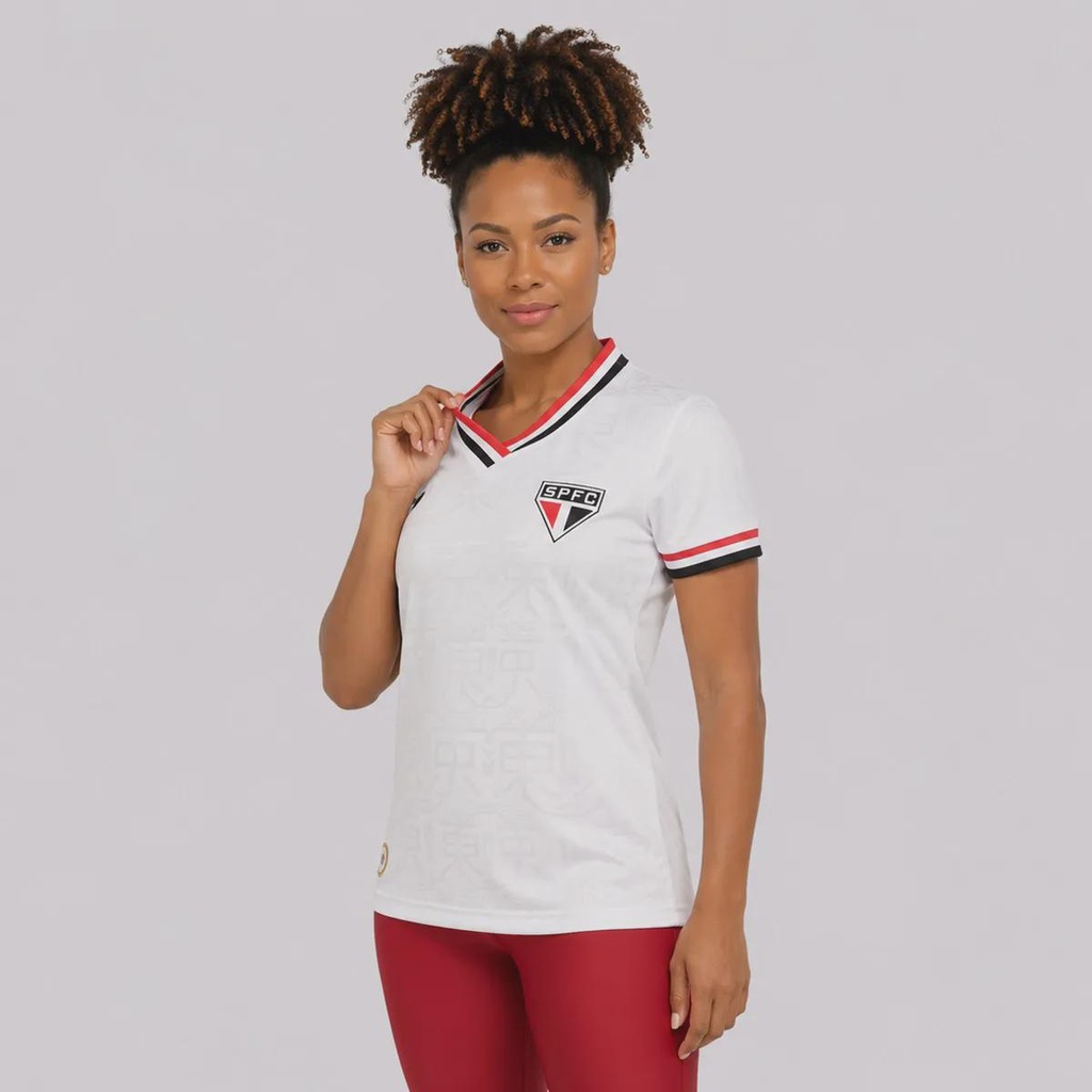 Imagem 2 do produto Camisa do São Paulo Retrô Tokyo 1993 Feminina