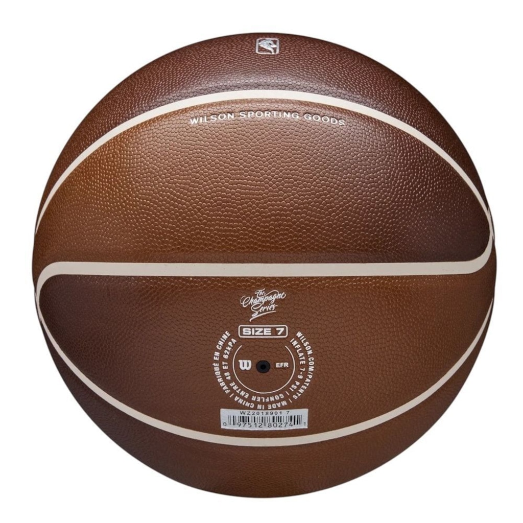 Imagem 5 do produto Bola de Basquete Wilson NBA Champagne Series 1