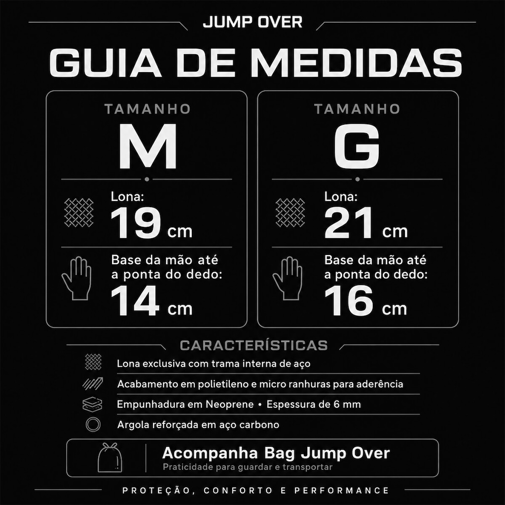 Imagem 5 do produto Kit Hand Grip Evolution 2.0 + Munhequeira Canelada - Jump Over