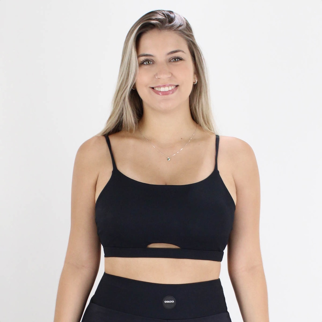Imagem 1 do produto Top Colcci Sport Canelado Slim Light - Feminino
