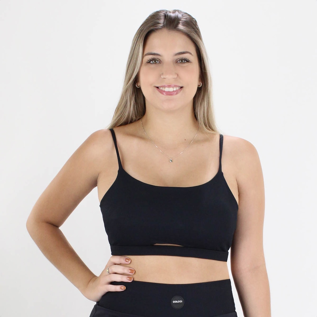 Imagem 2 do produto Top Colcci Sport Canelado Slim Light - Feminino