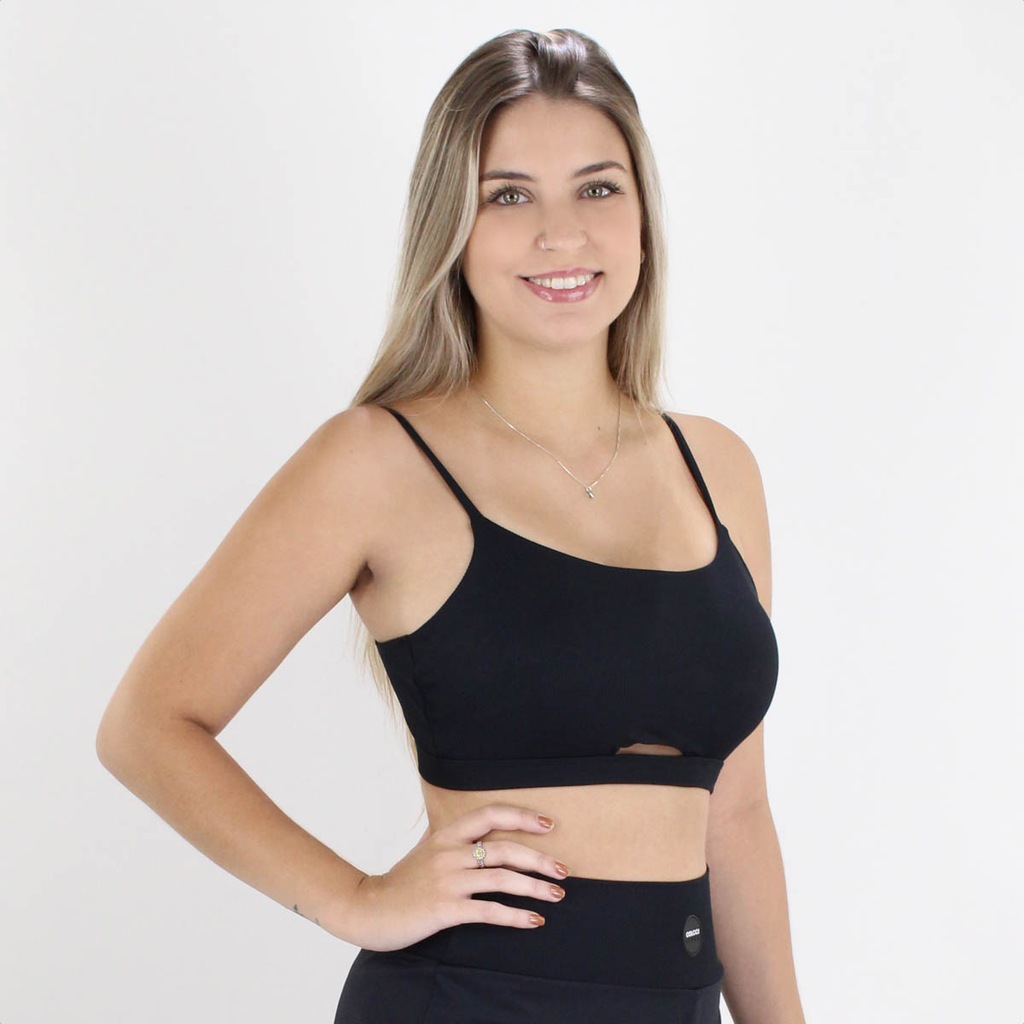 Imagem 3 do produto Top Colcci Sport Canelado Slim Light - Feminino