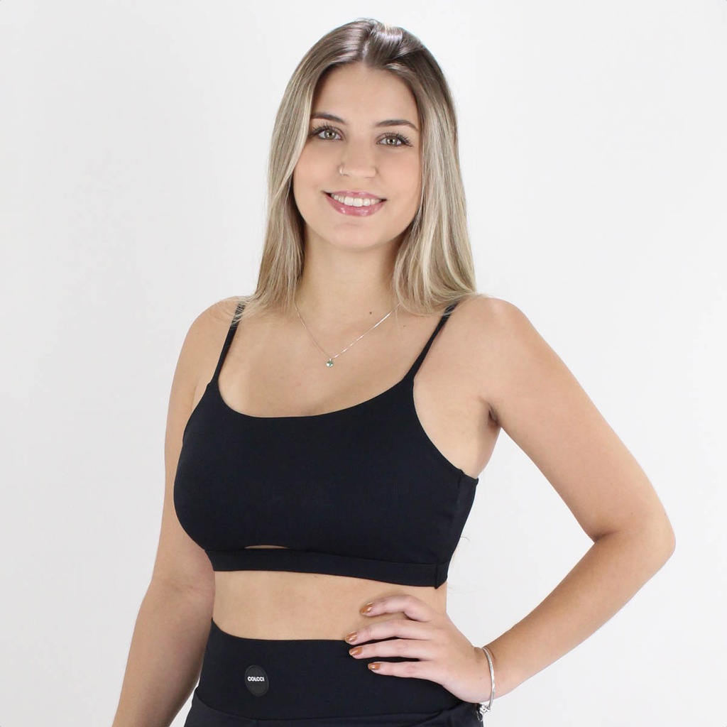 Imagem 4 do produto Top Colcci Sport Canelado Slim Light - Feminino