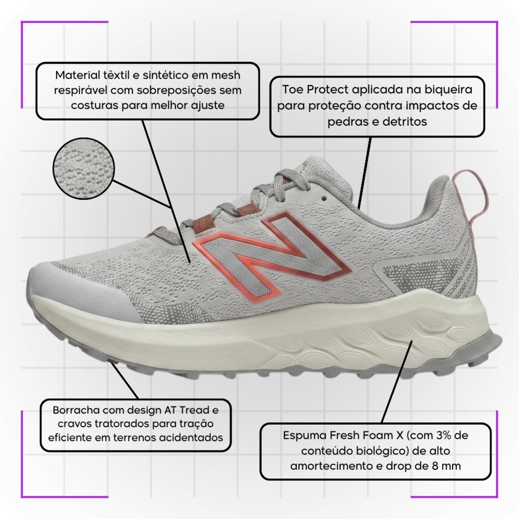 Imagem 3 do produto Tênis Feminino New Balance Fresh Foam Garoev2