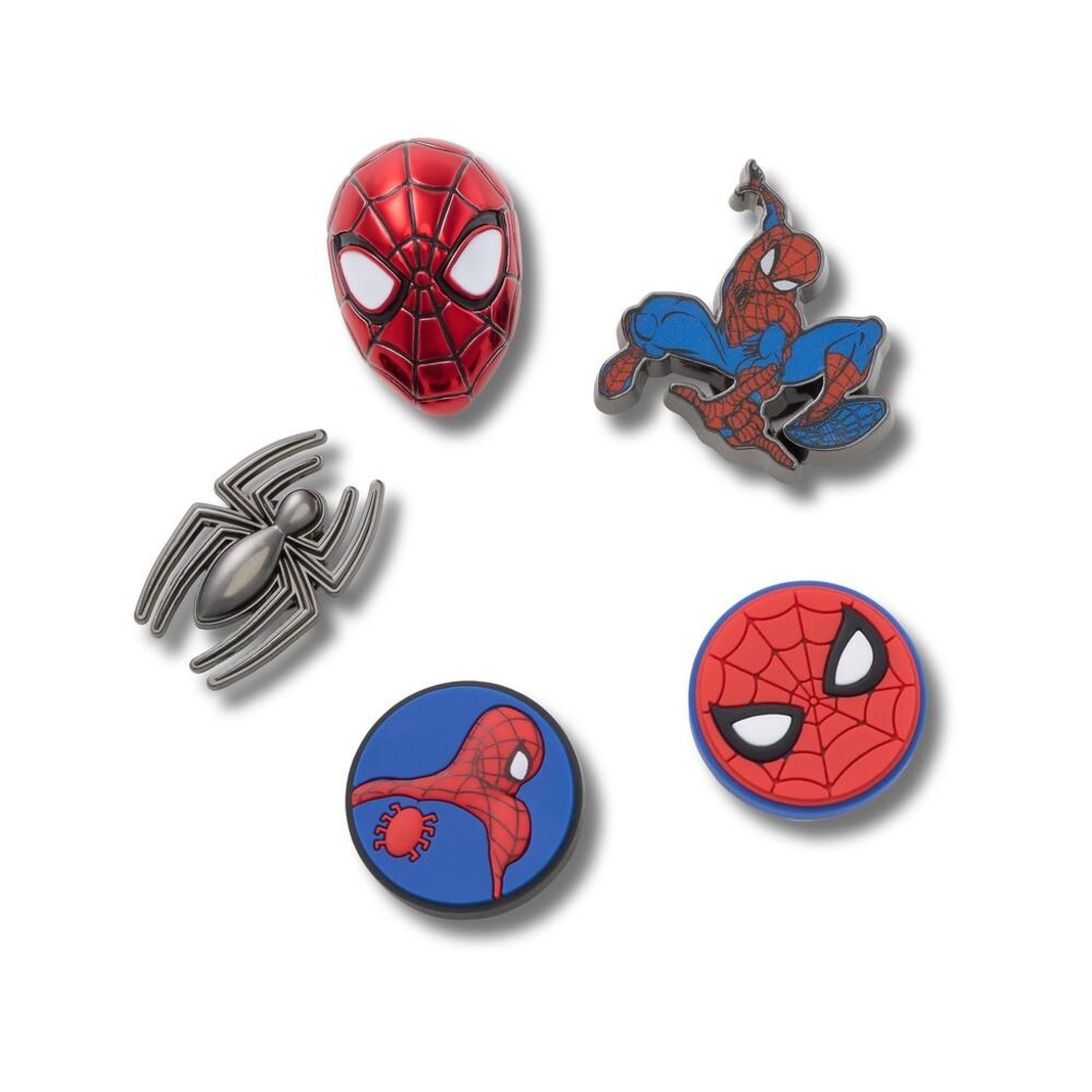 Imagem 1 do produto Jibbitz™ Crocs Spider-Man II Pack com 5 Peças
