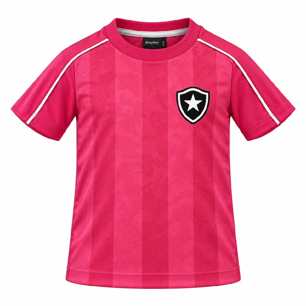 Imagem 1 do produto Camisa do Botafogo Molejo Alvinegra Braziline - Infantil
