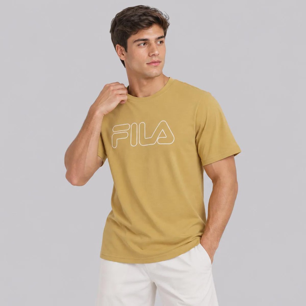 Imagem 3 do produto Camiseta Fila Regular Letter Outline Masculina